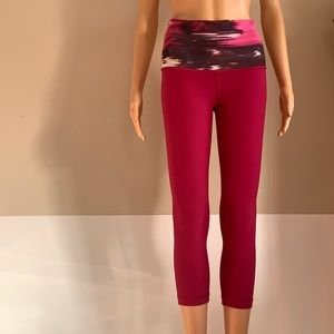 Lululemon reversible crop leggings